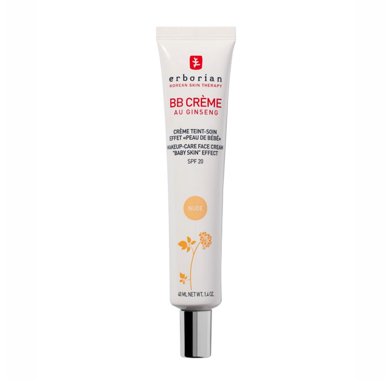 ВВ-крем для обличчя Erborian BB Cream Baby Skin Effect, SPF 20, із женьшенем, Nude, 40 мл